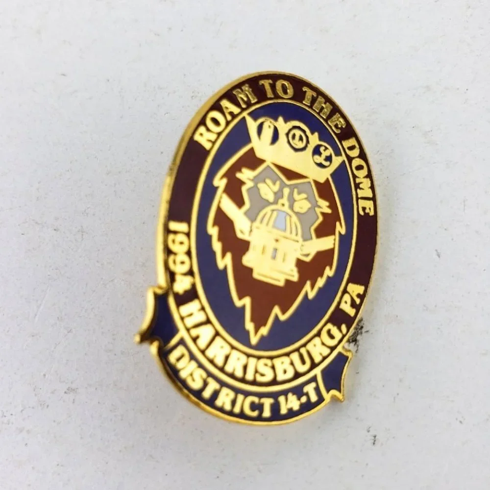 Lions Club Roam to the Dome 1994 Harrisburg PA Dist 14-T Pin